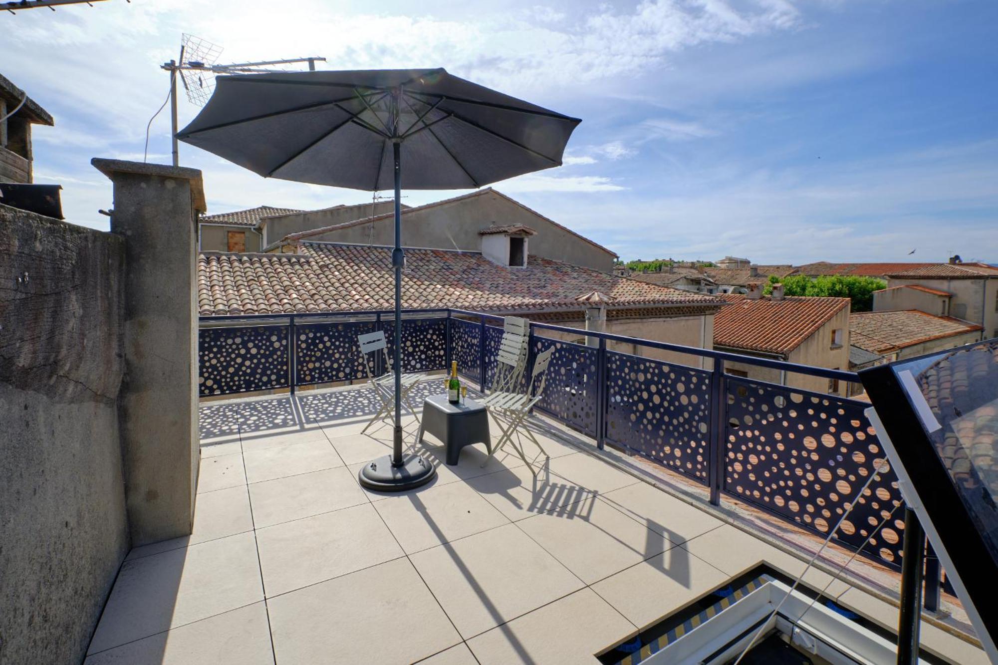 Апартаменти Mon Toit Carcassonnais •Hypercentre •Terrasse •Vue Каркассонн Екстер'єр фото